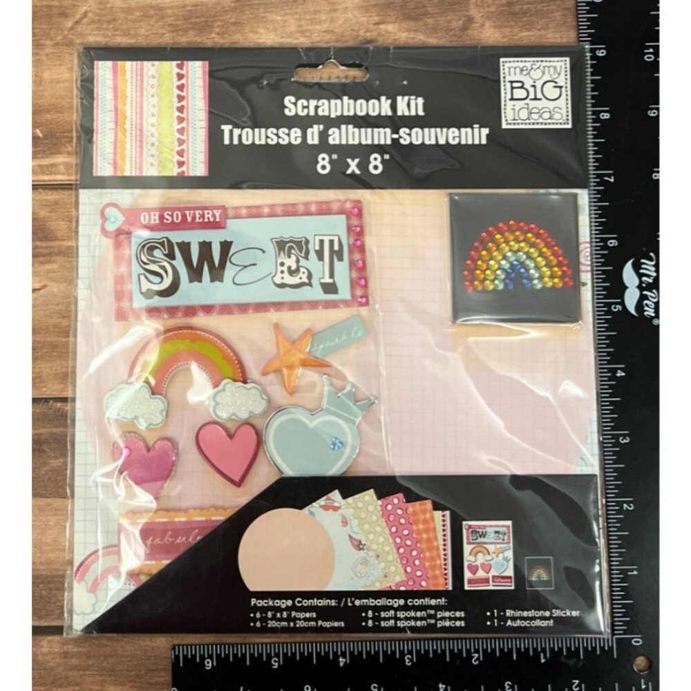8" X 8" Scrapbook Kit By Me & My Big Ideas Reese Sweet PX-245